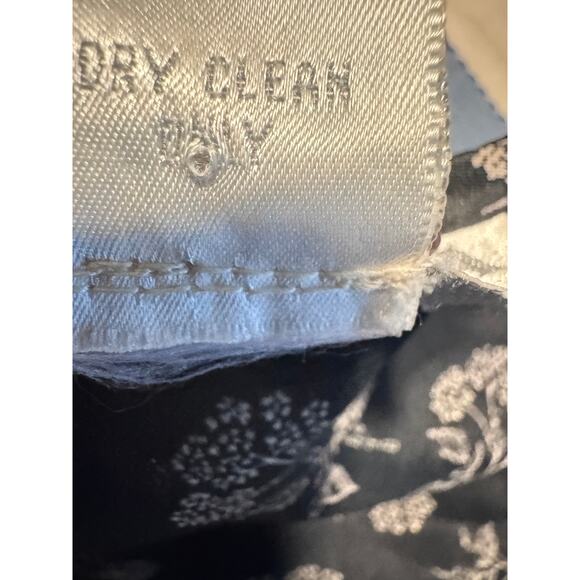 Vintage 80s SABRILA New York Floral Button Front Maxi Dress Large - Elaine Style - Picture 11 of 11